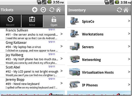 Spiceworks Mobile