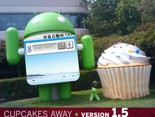 Android 1.5 cupcake