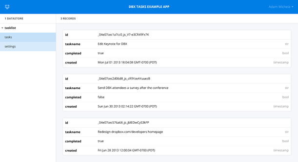 datastore API2